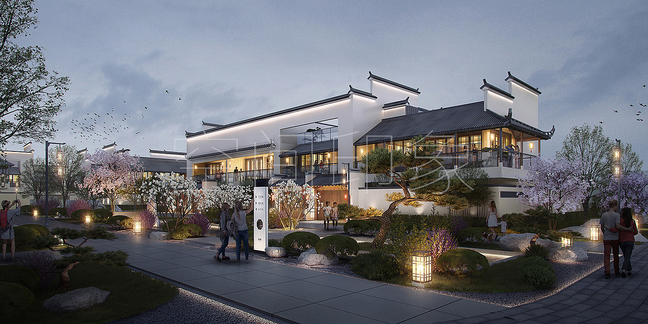 【文旅小镇设计】九华新街•芙蓉镇文旅建筑规划设计