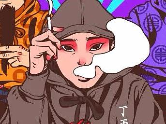 #再生氣也不能刪作品了#（個人主頁-ZMjQxMjA3NjQ=） - 新銳潮流插畫 - 站酷設計師Jungle是建國原創(chuàng)素材 - 站酷ZCOOL