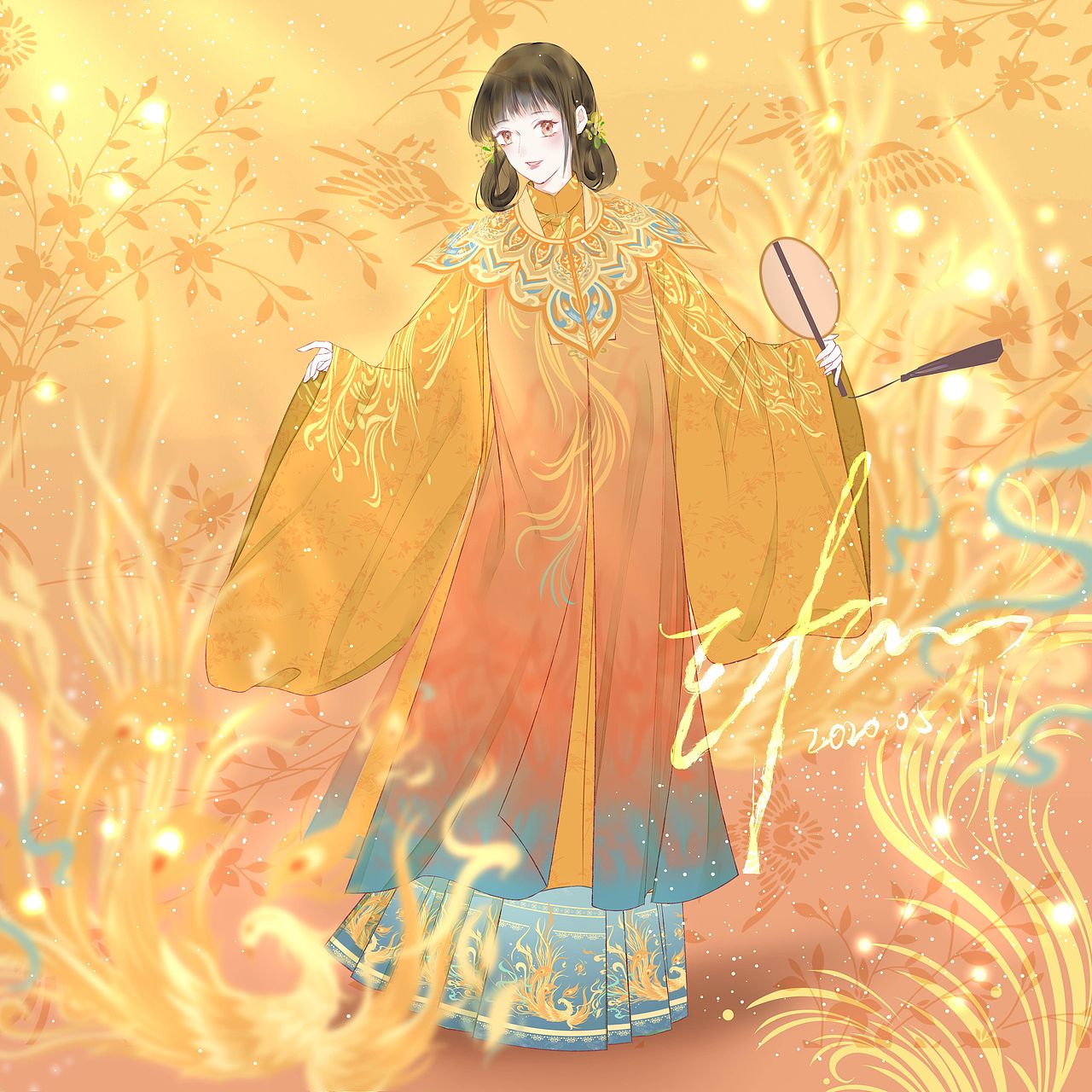 汉服设计——【鸾鸟】