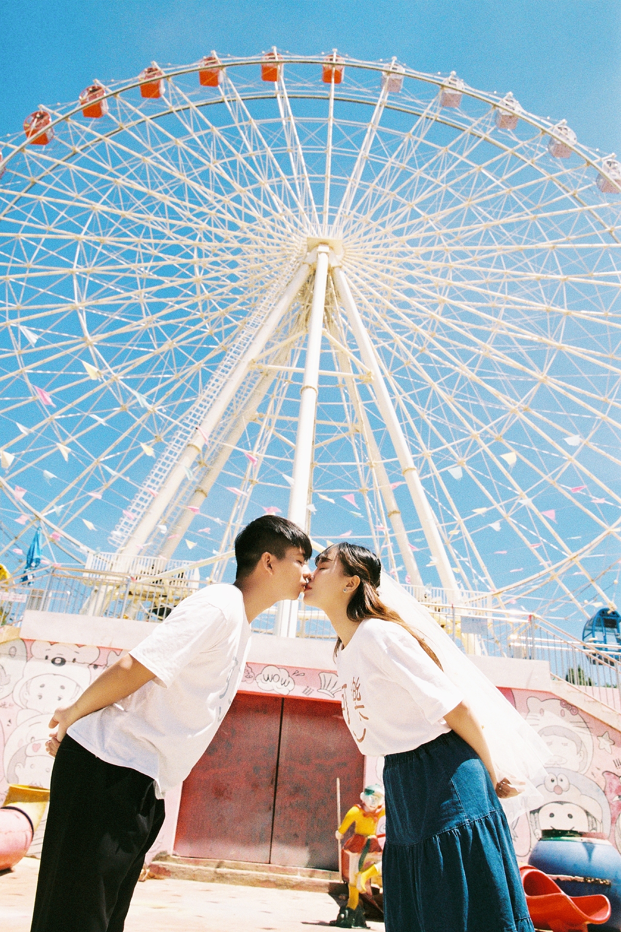 一组大理自拍情侣写真(大理游乐园)