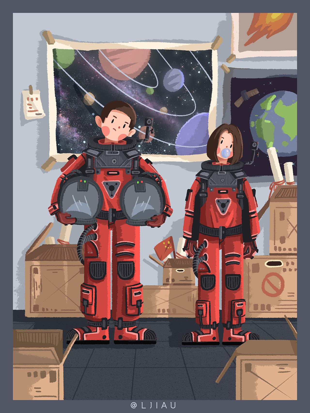 电影人物小场景