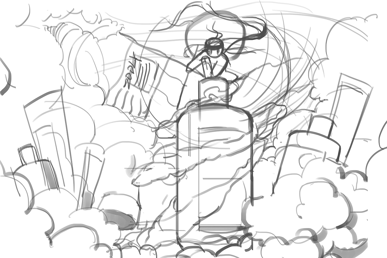 年会合影墙插画（图ZMTkyNzE5MzI4） - 商业插画 - 站酷设计师Qiu林同学原创素材 - 站酷ZCOOL