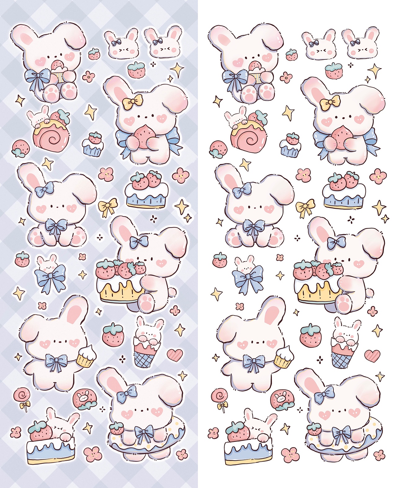 文创贴纸插画呀