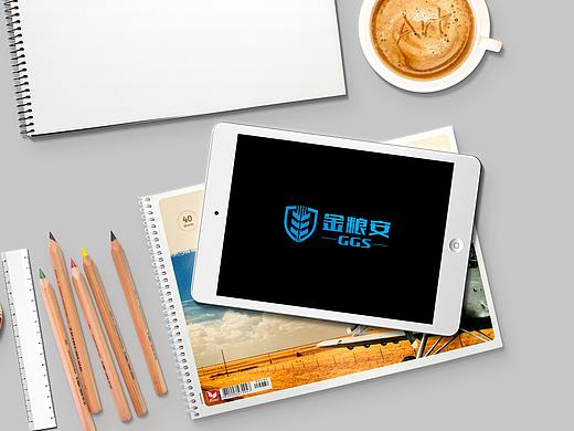 金粮安logo设计