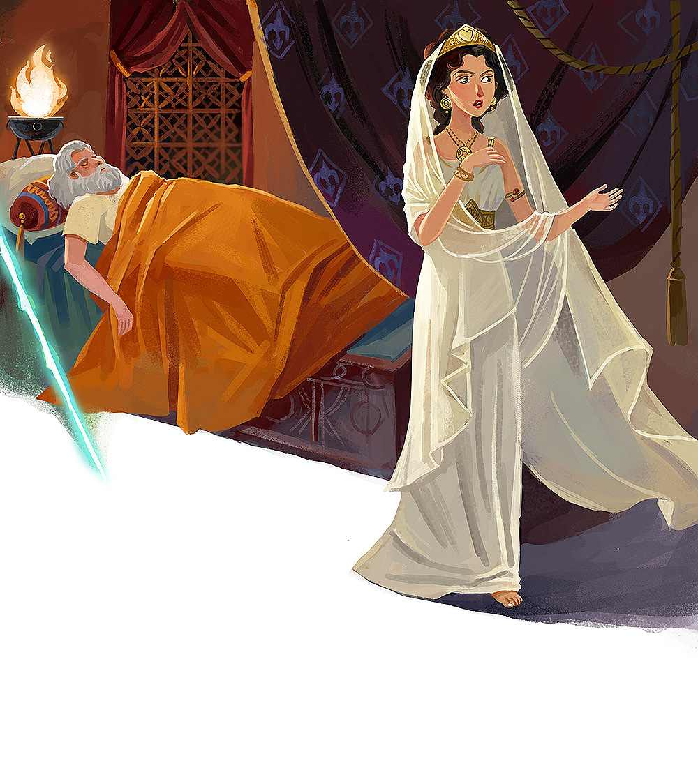 《古希腊神话》插图|插画|儿童插画|ameilili_原创作品-站酷(zcool)