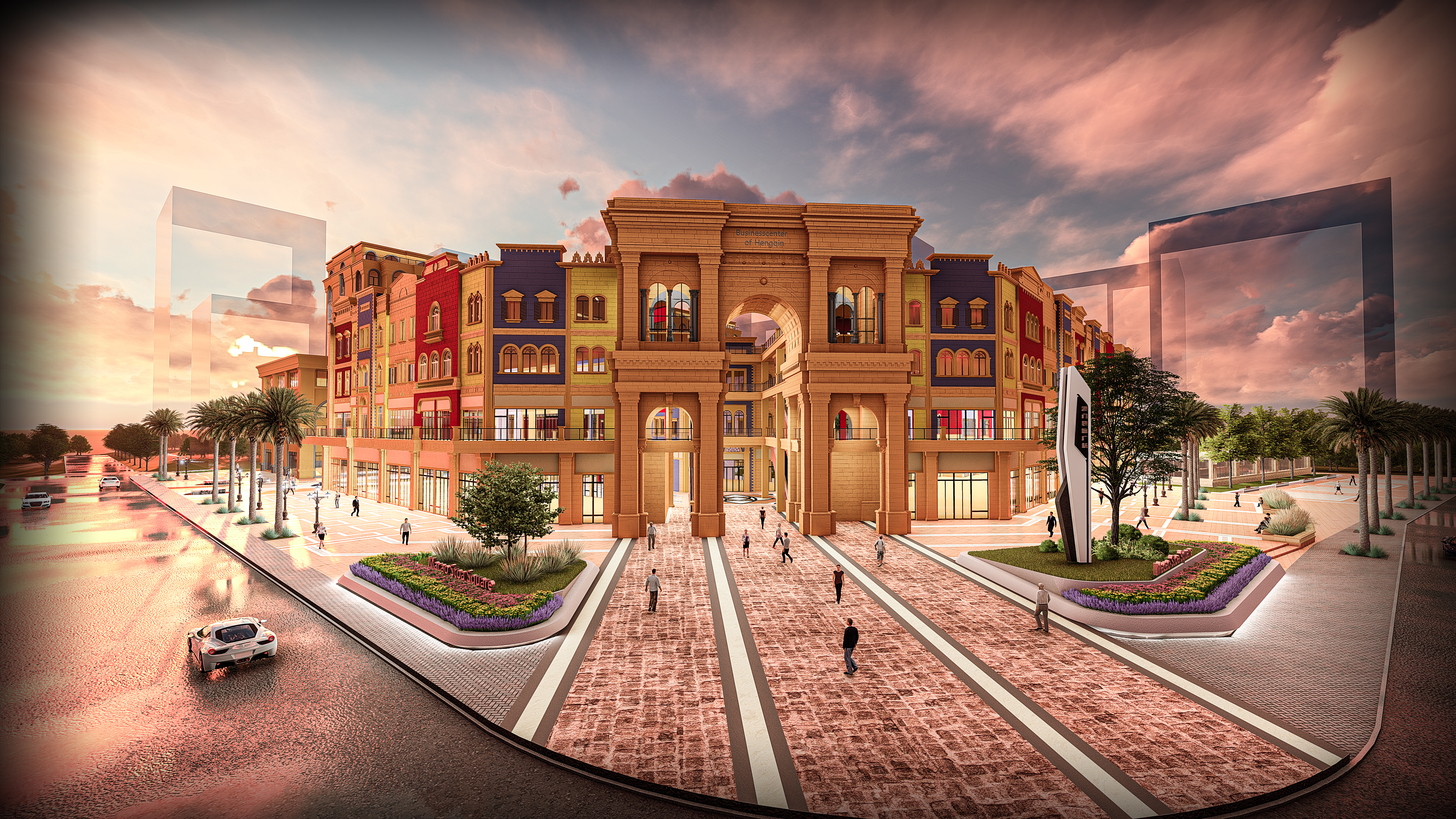 走进家门口的"朋友圈"| 商业综合体景观设计