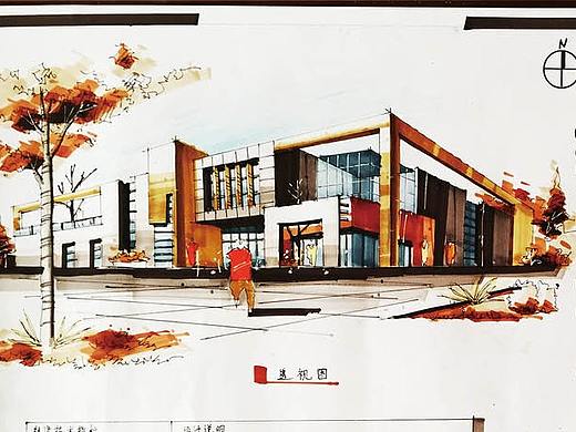 2018大连理工建筑学考研优秀快题作品