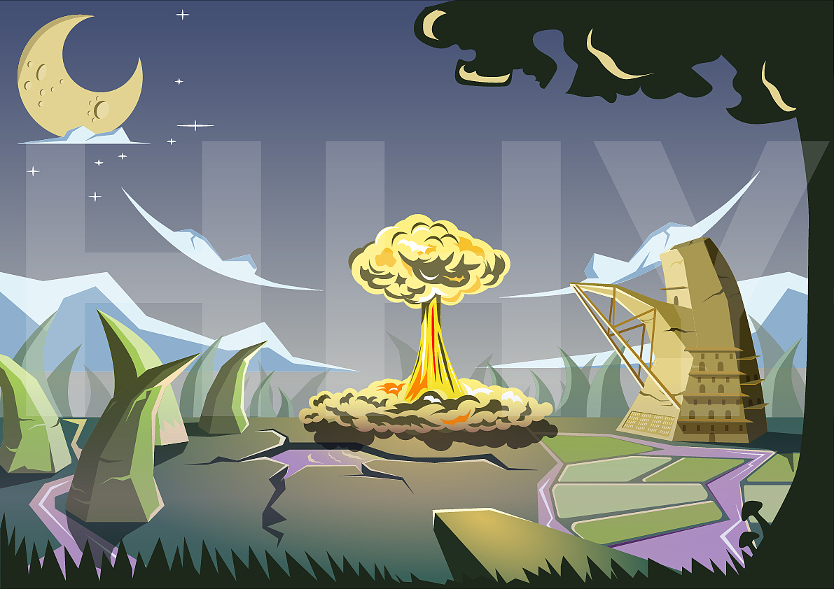 插画（入侵）（图ZMTIwNDIxNTI0） - 创作习作 - 站酷设计师Sama贺原创素材 - 站酷ZCOOL