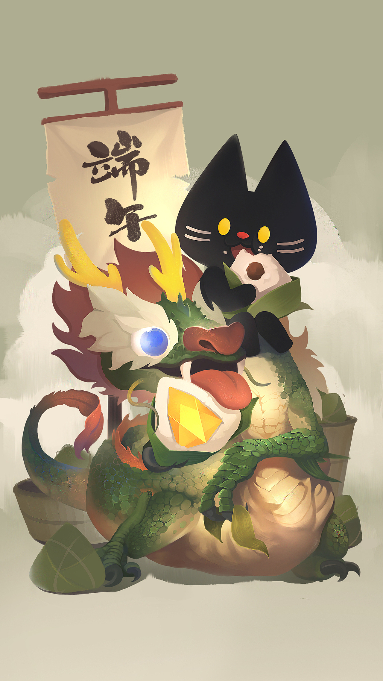 节日开屏（图ZMTg0MjQyNDg0） - 商业插画 - 站酷设计师编号10原创素材 - 站酷ZCOOL