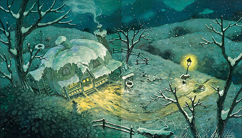 绘本——《熊的酱汤小屋》（图ZMjgwMjE0MTg4） - 儿童插画 - 站酷设计师雪娃娃童画原创素材 - 站酷ZCOOL
