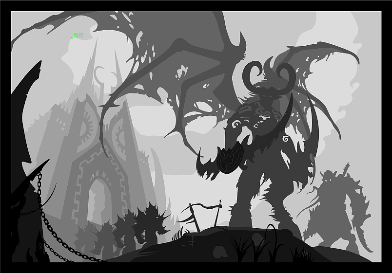 光影纸雕爱好者原创的两张图纸（图ZNzMzMjM4ODQ=） - 其他手工艺 - 站酷设计师一定要吃胖的丶ly原创素材 - 站酷ZCOOL