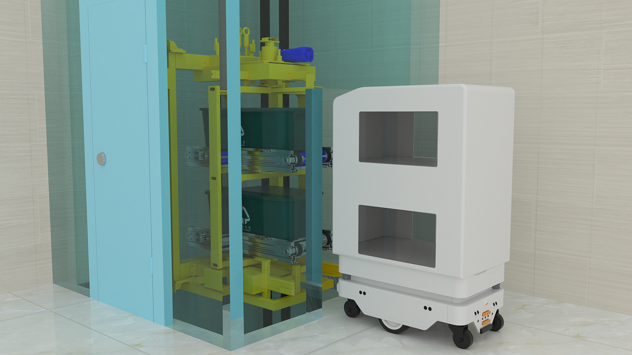 箱式污物回收系统