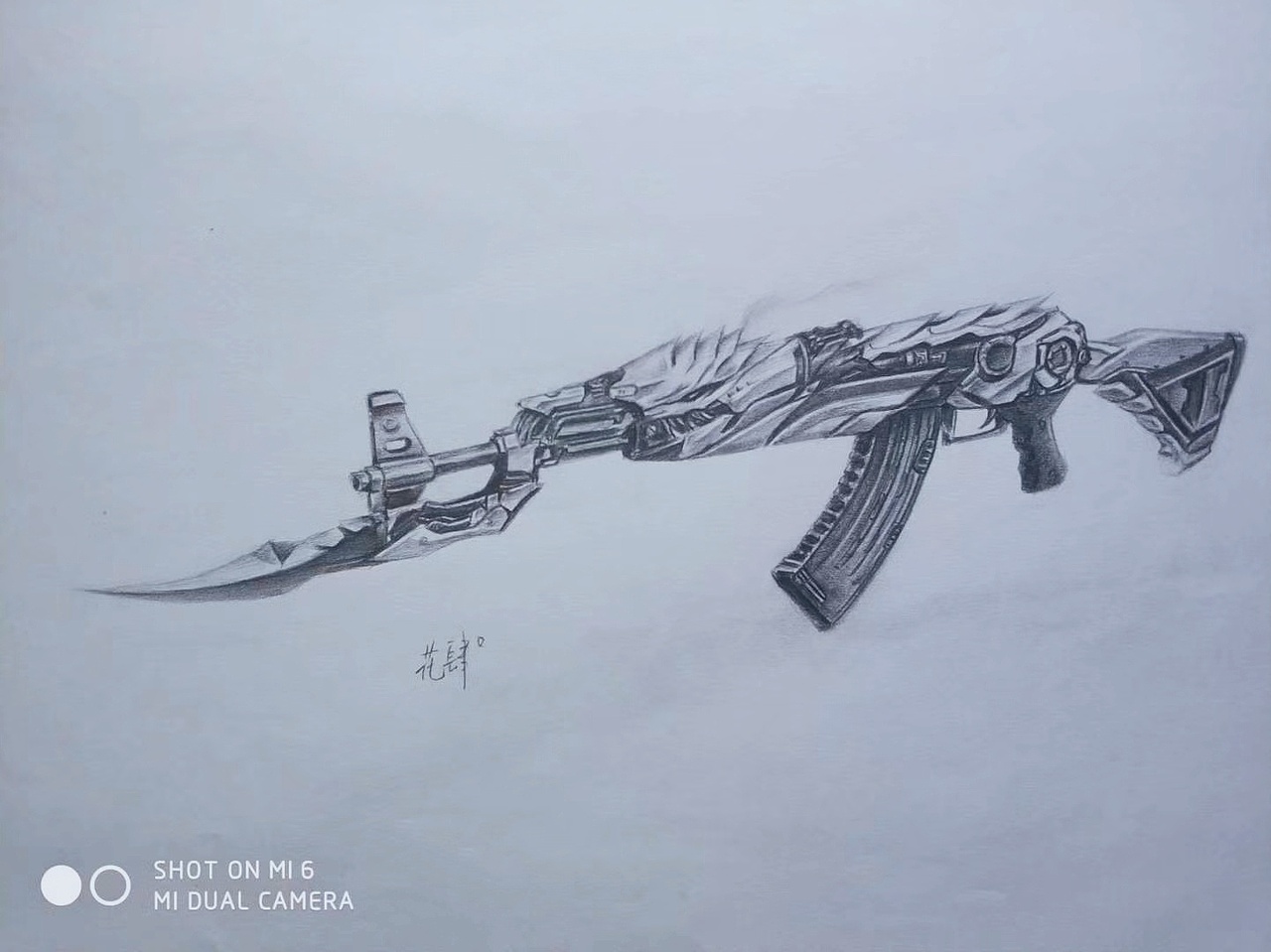 手绘穿越火线英雄武器【一】|纯艺术|绘画|elay王飞_原创作品-站酷