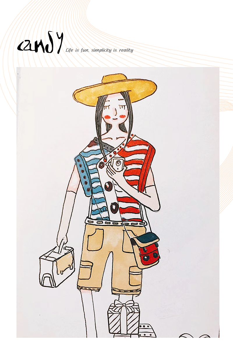 2019上半年的手绘（图ZMTYzMTY5NTg0） - 创作习作 - 站酷设计师小火柴dianna原创素材 - 站酷ZCOOL