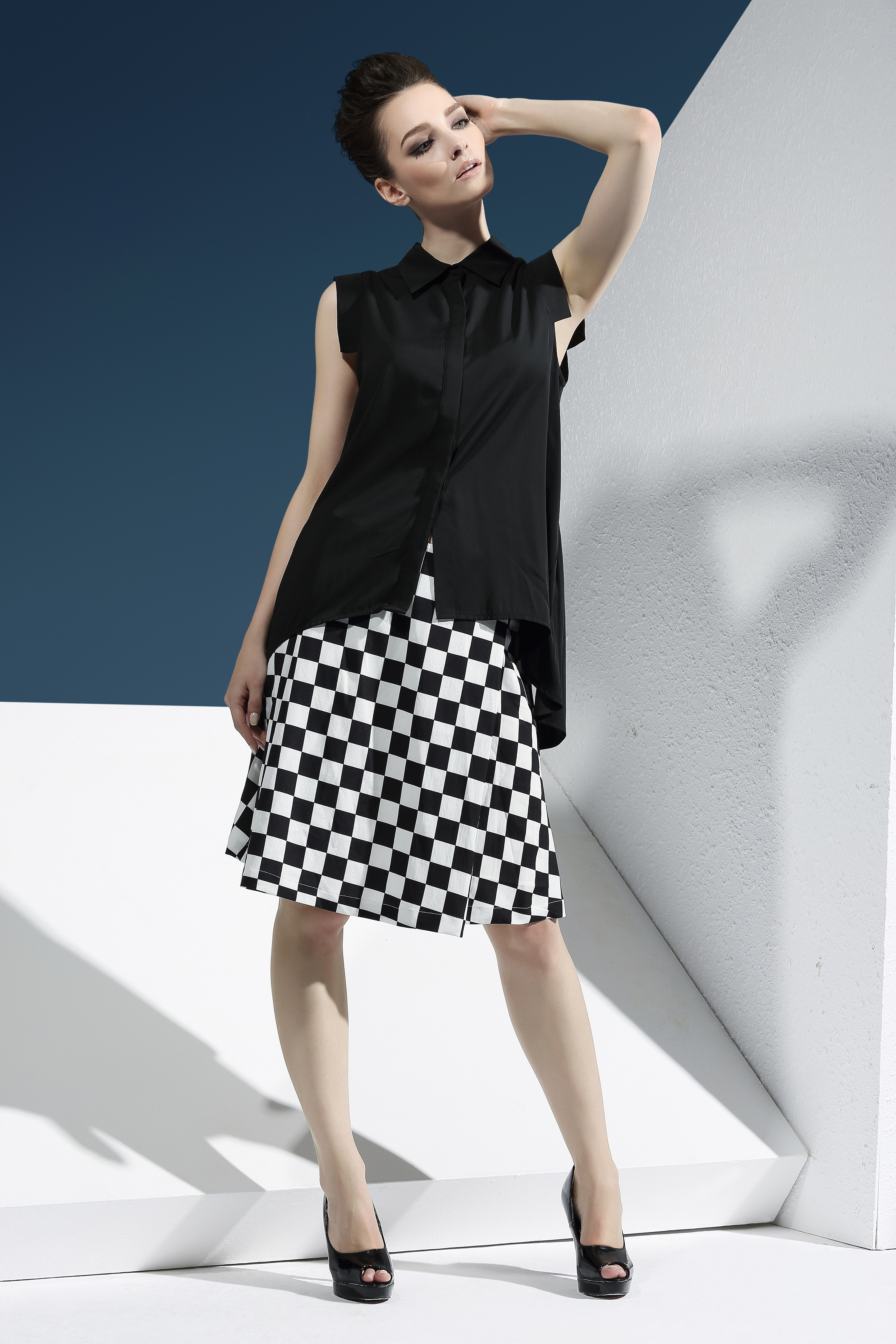 超精修服装模特,女装拍摄图极致精修,修片修图