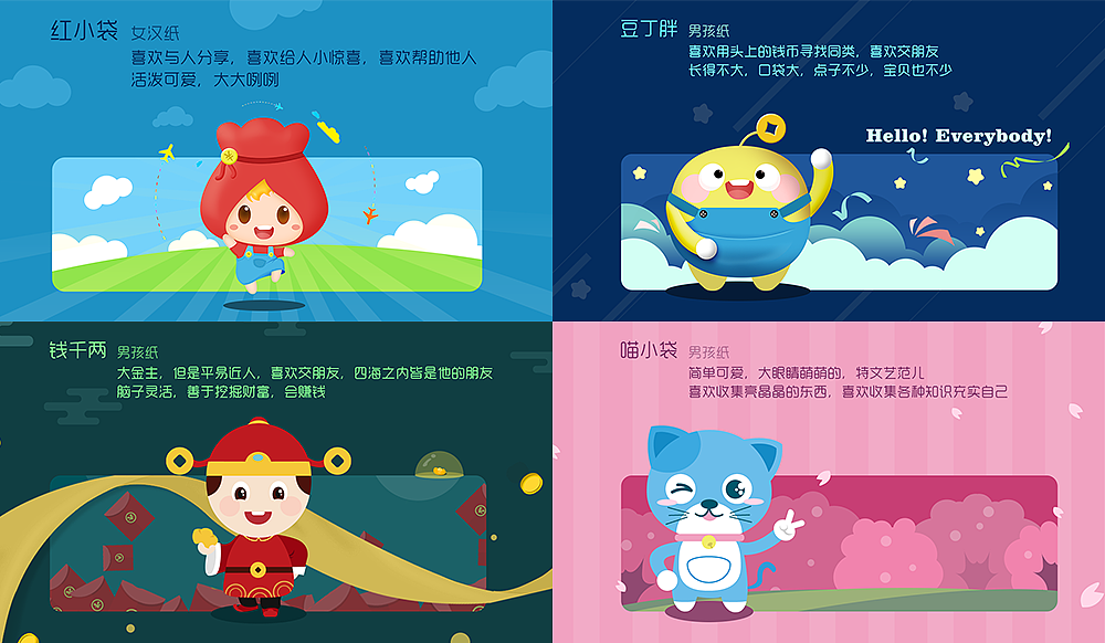 品牌形象设定（图ZODQyODE2MjA=） - IP形象 - 站酷设计师花弦月洛奇原创素材 - 站酷ZCOOL