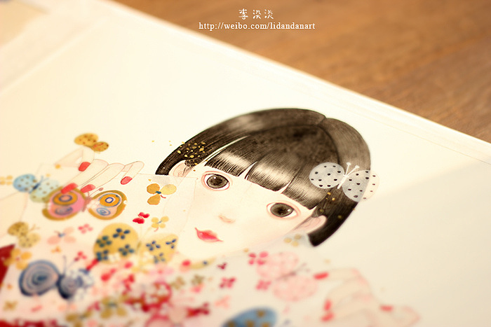 金色的梦~（图ZNzUxODAyMjQ=） - 商业插画 - 站酷设计师李淡淡DAN原创素材 - 站酷ZCOOL