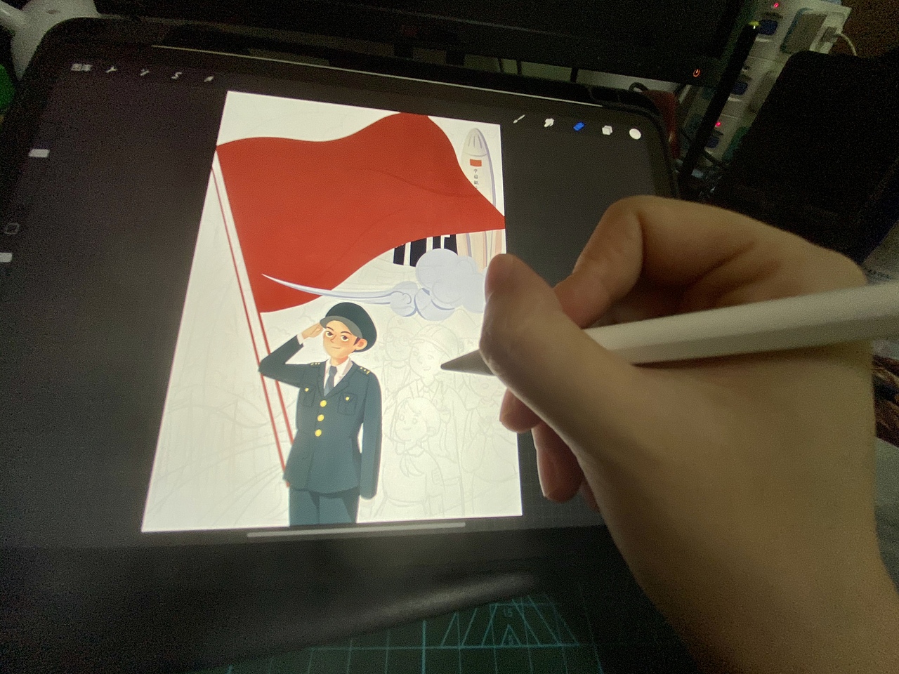 阿中哥哥放心飞，中华儿女永相随！