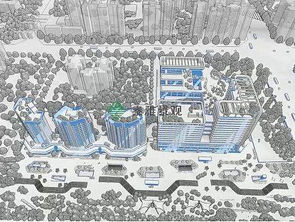 现代悬壶境，医者济世心|都江堰建筑景观