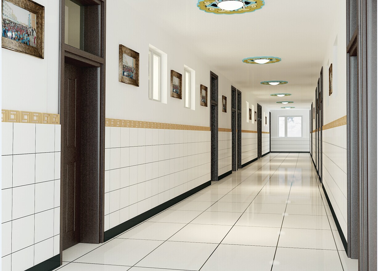 呼和浩特蒙古中学室内装修改造设计
