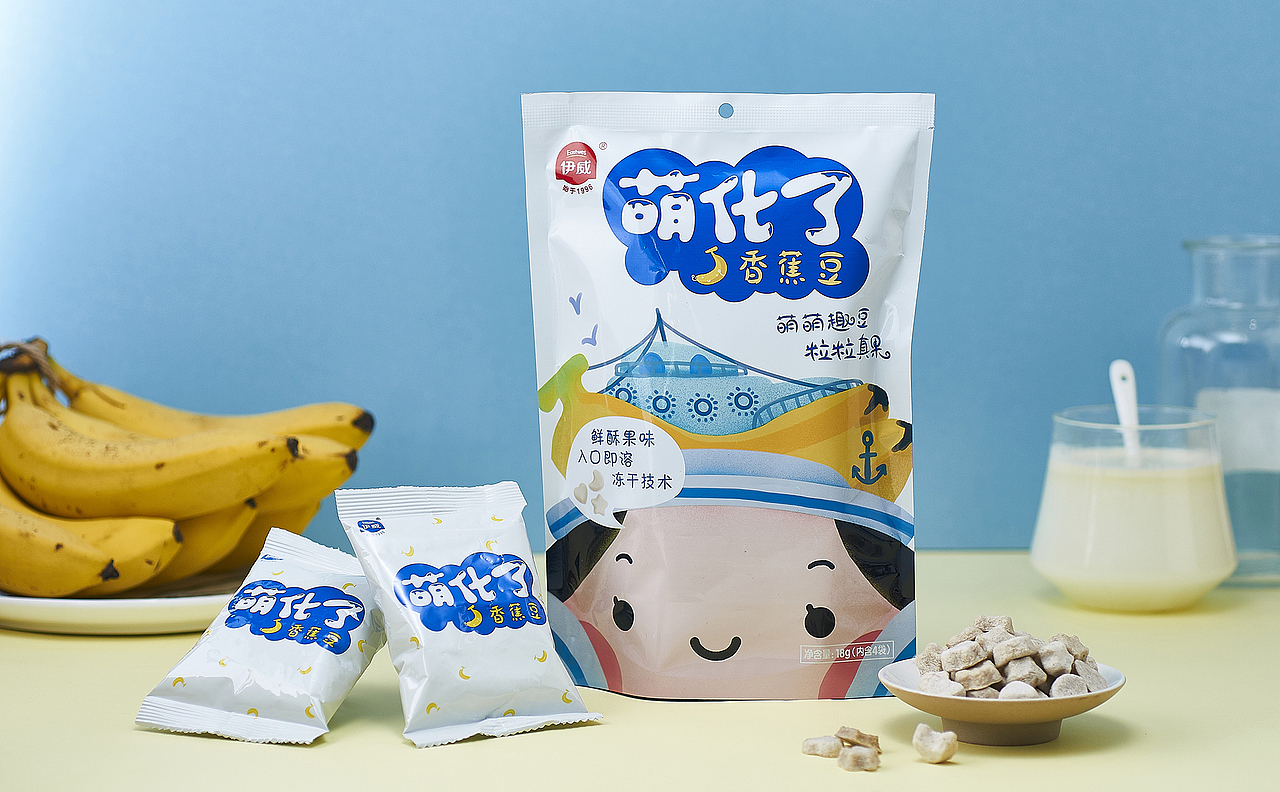 萌化了 × 五颗蛋 | 婴幼儿零食包装设计