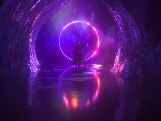一组梦幻场景搭建练习