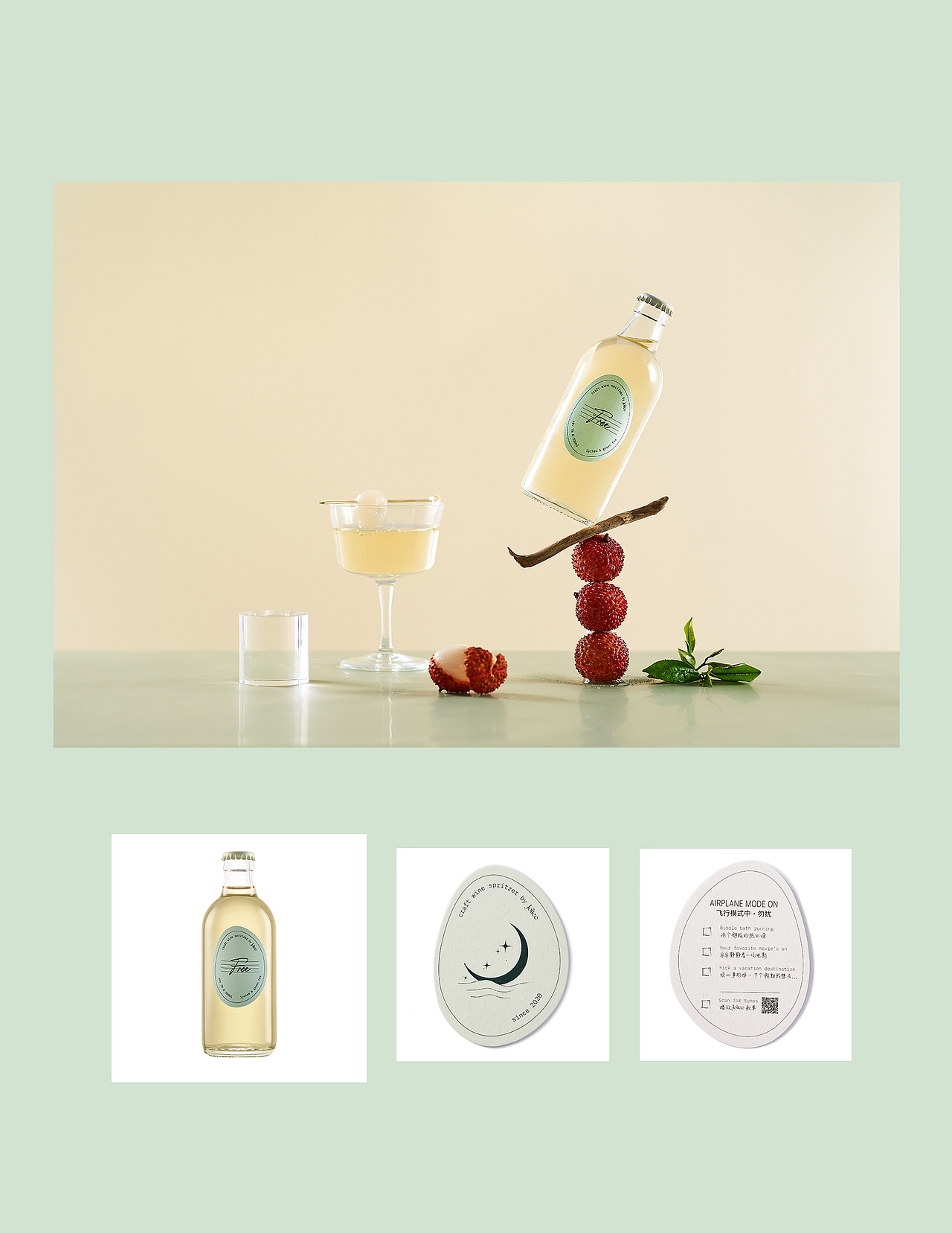 JOLLEE气泡酒 × JING|酒水摄影