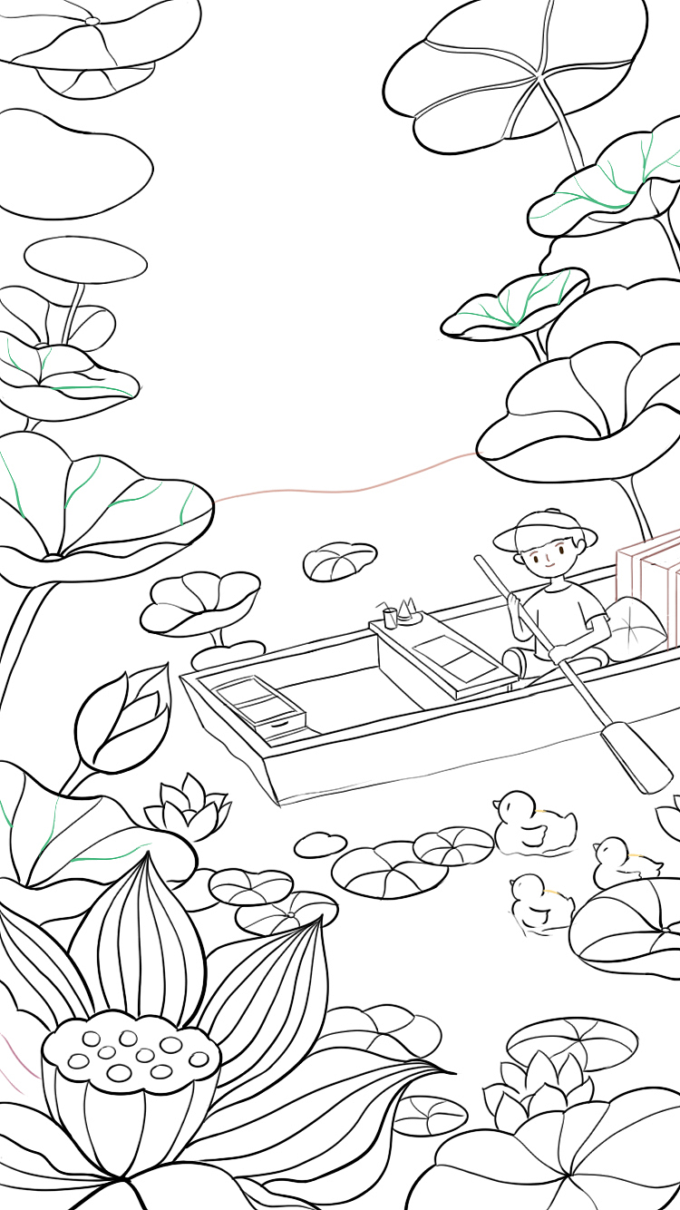 插画临摹（图ZMjgyNjUzMDQ4） - 创作习作 - 站酷设计师Sunset_about原创素材 - 站酷ZCOOL