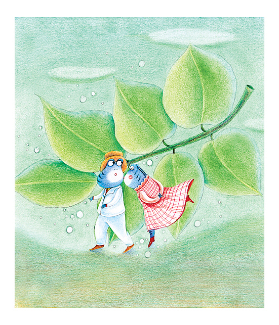 2016孔雀绿绿彩铅童画（图ZNTk1MDUxODg=） - 儿童插画 - 站酷设计师孔雀绿原创素材 - 站酷ZCOOL