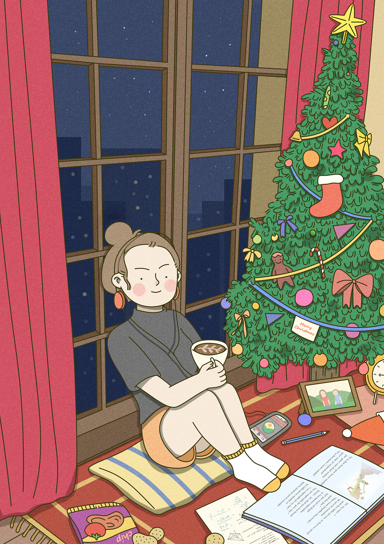 一个人的圣诞节