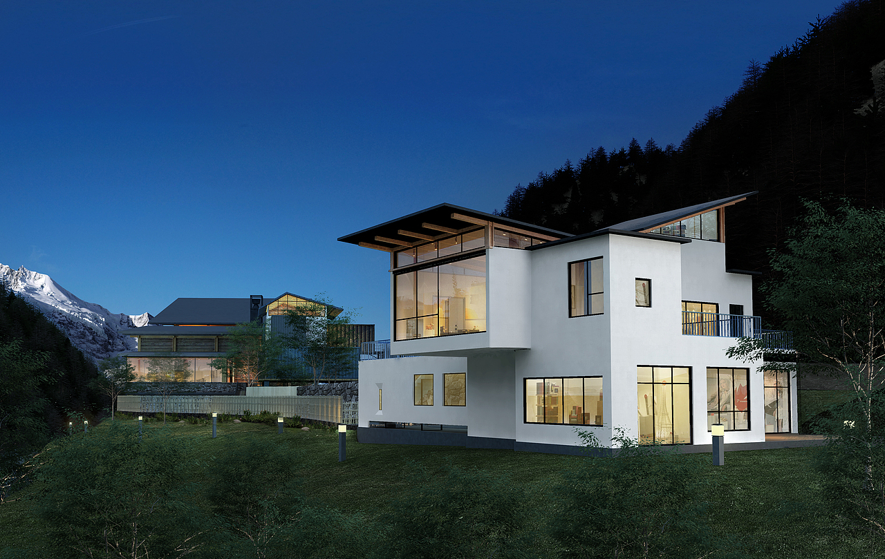 阿坝州民宿设计（图ZMjYwNjYxNjUy） - 酒店餐饮设计 - 站酷设计师抹蜜豆原创素材 - 站酷ZCOOL