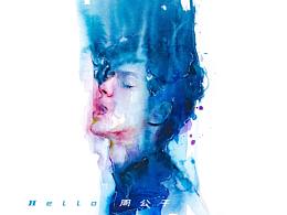 【水彩人物】hello周公子作品