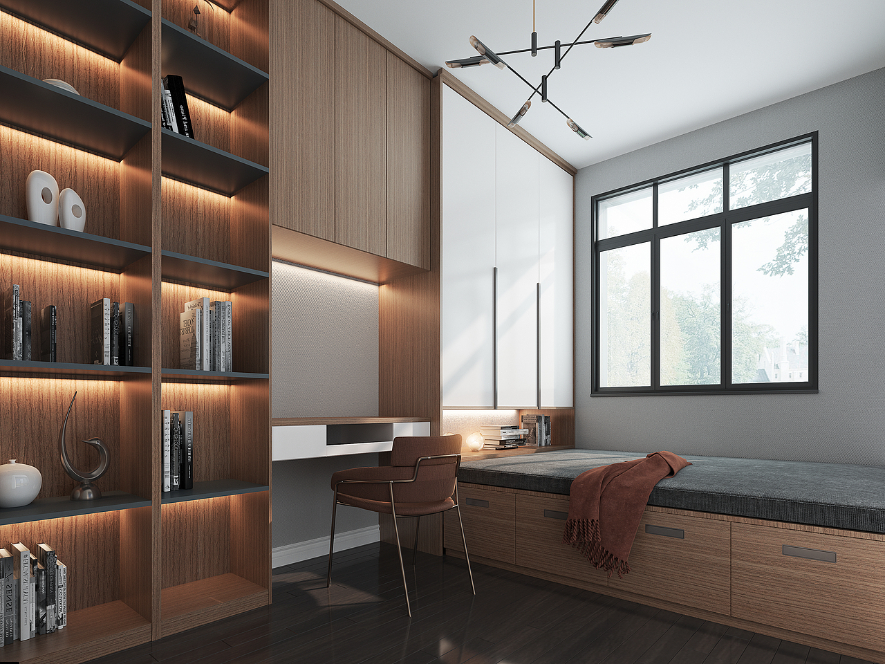 现代简约风室内空间组图