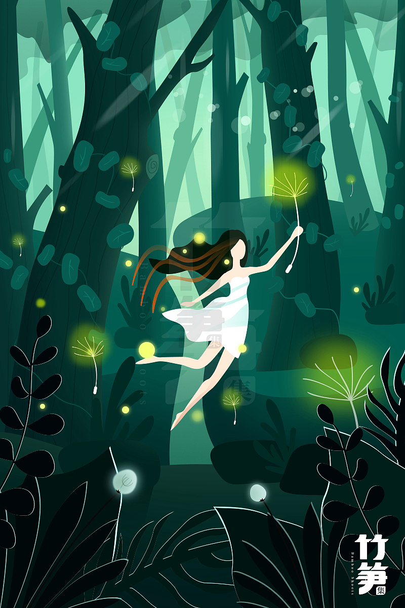 竹笋集69 渐变插画（图ZMTYxOTA3NDIw） - 闪屏/壁纸 - 站酷设计师竹笋集原创素材 - 站酷ZCOOL