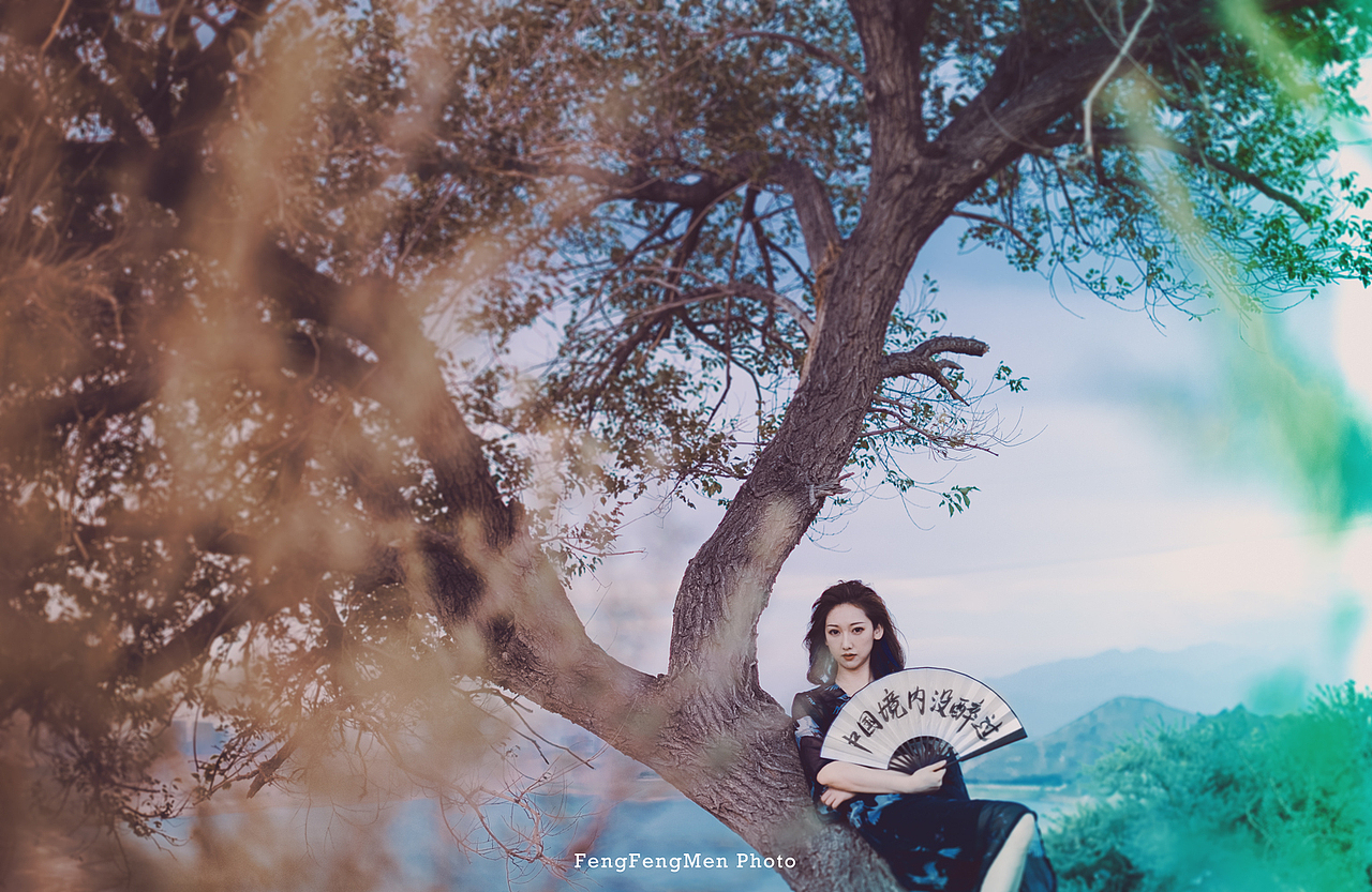 仙气飘飘的仙鹤图（图ZMjM1NjcxOTU2） - 人像摄影 - 站酷设计师wolfofking原创素材 - 站酷ZCOOL