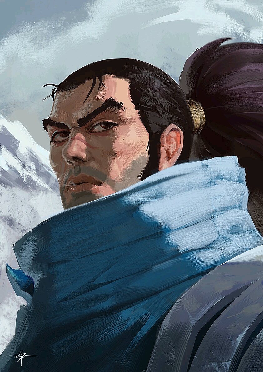 转自国外的大触们的剑豪亚索