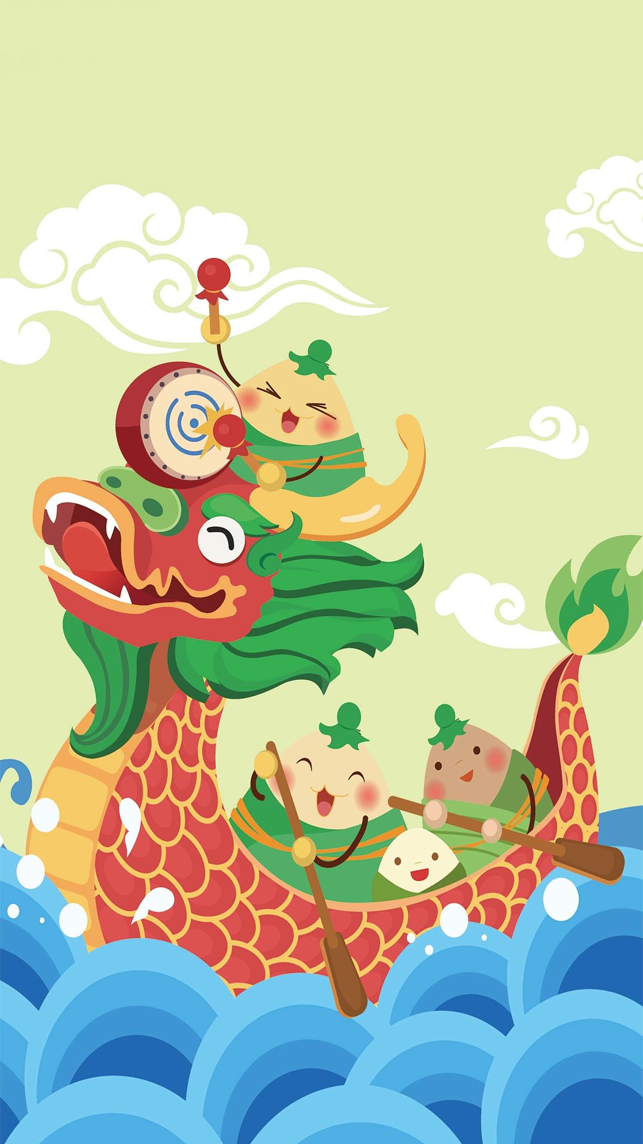 端午节龙舟（图ZMTE4NDc4NTg4） - 闪屏/壁纸 - 站酷设计师发你原创素材 - 站酷ZCOOL