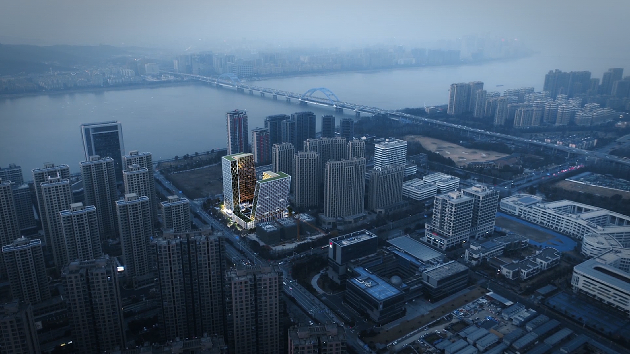 Lumion +概念建筑实景合成项目动画