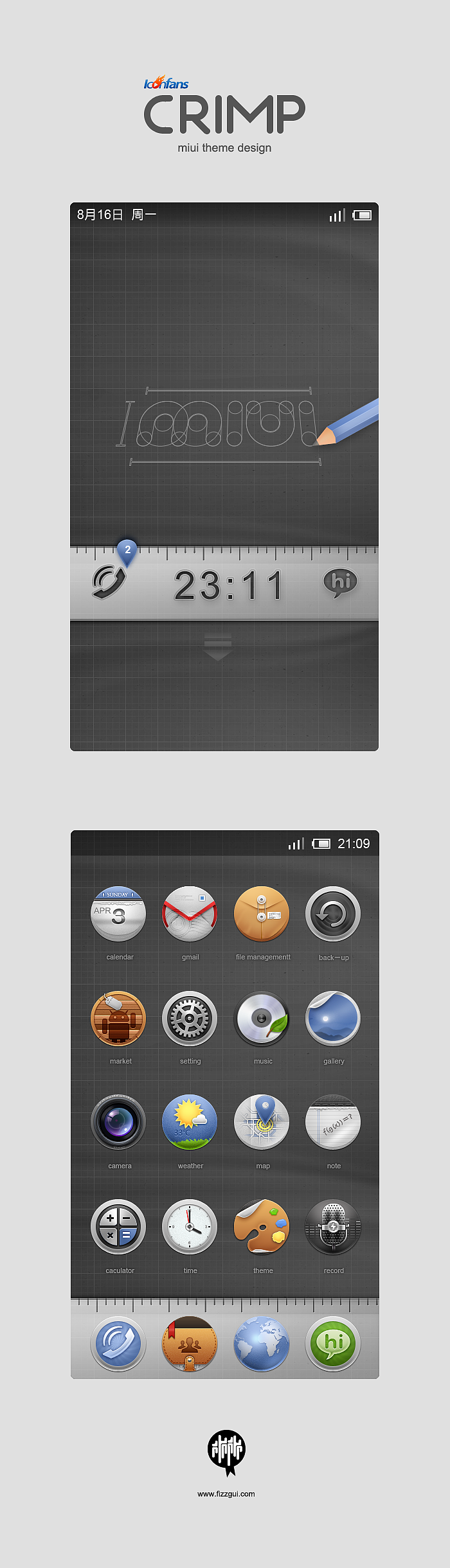 crimp（图ZMzA4NzU3Ng==） - 主题/皮肤 - 站酷设计师fizz原创素材 - 站酷ZCOOL