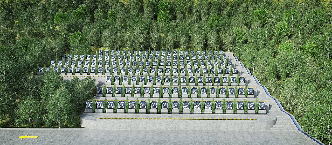 墓地|空间|景观设计|潘神的诱惑 - 原创作品 - 站酷 (zcool)