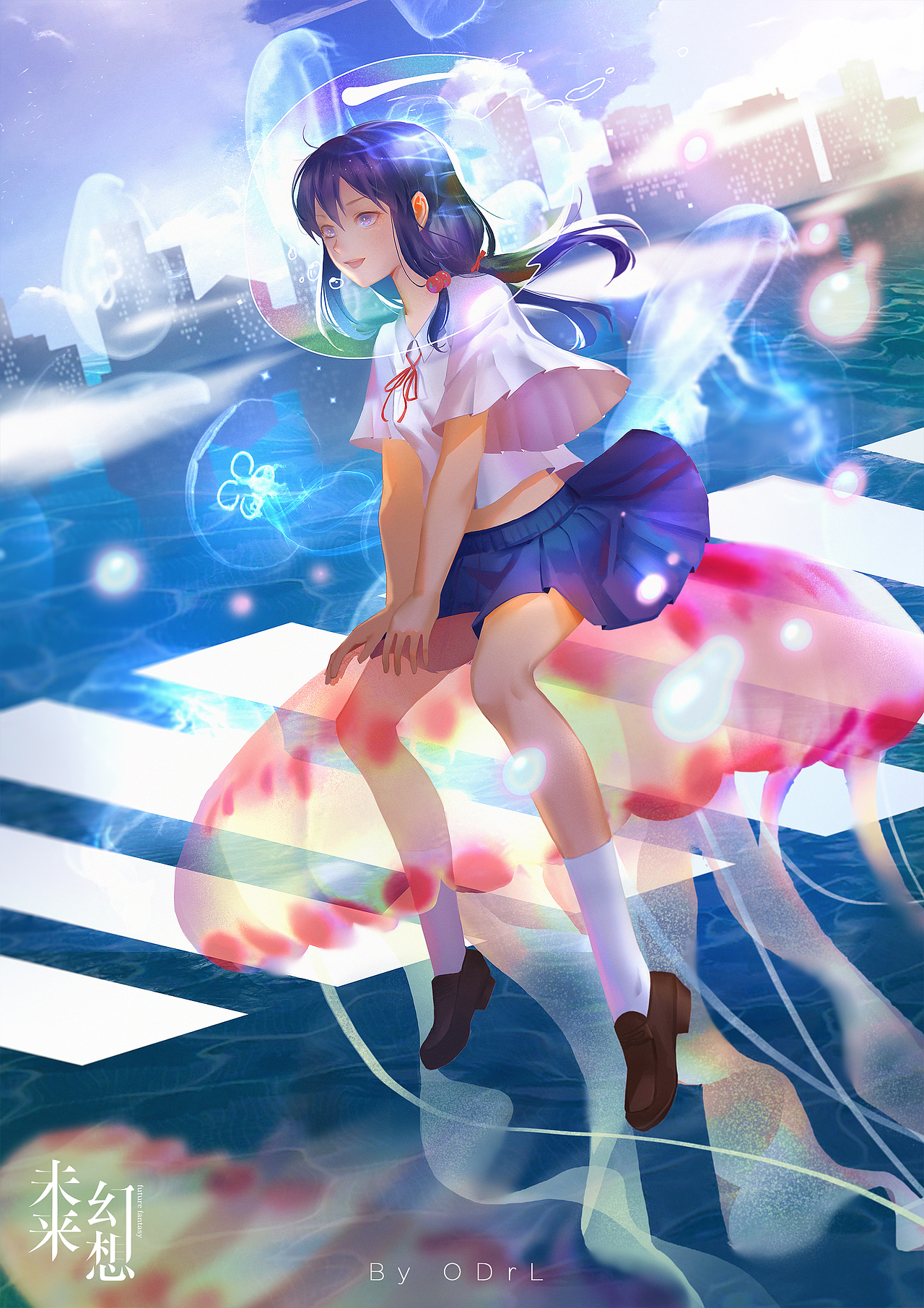 【毕设插画】未来幻想（图ZMjE4ODY0MjUy） - 商业插画 - 站酷设计师ODrL原创素材 - 站酷ZCOOL
