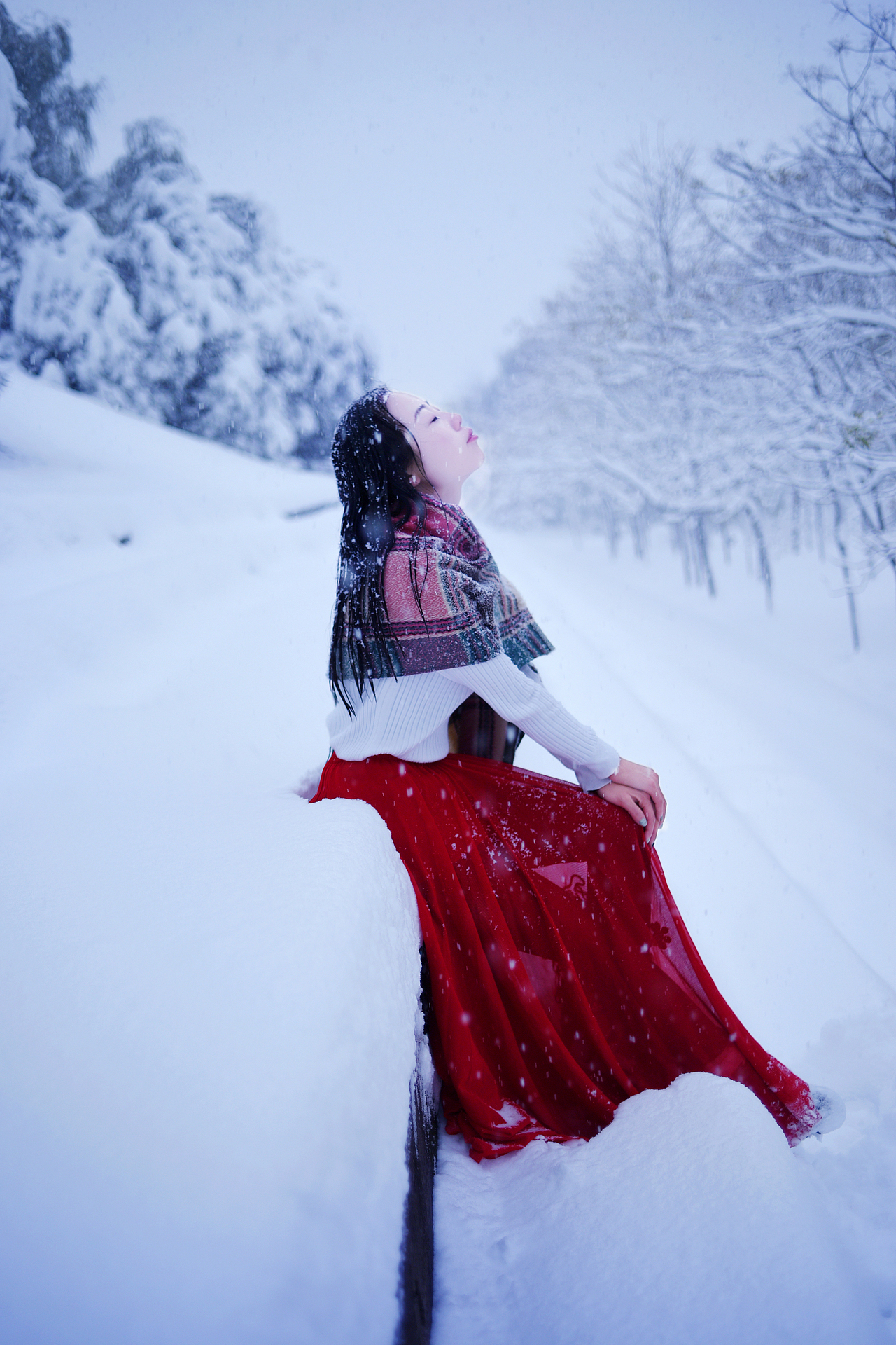 best小霞-雪景（图ZNjQyMTc0MzI=） - 人像摄影 - 站酷设计师best小霞原创素材 - 站酷ZCOOL