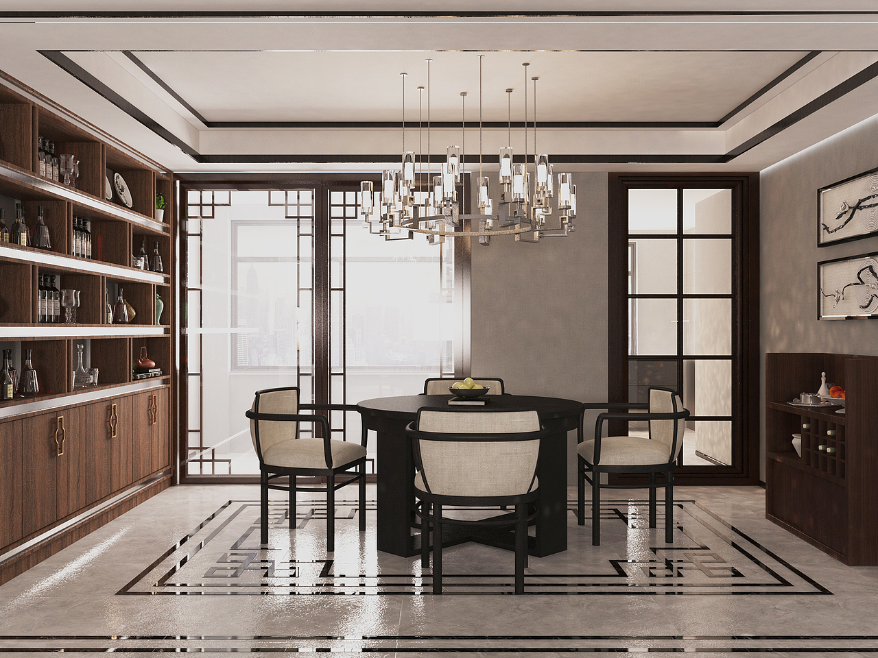 高科府邸新中式家装