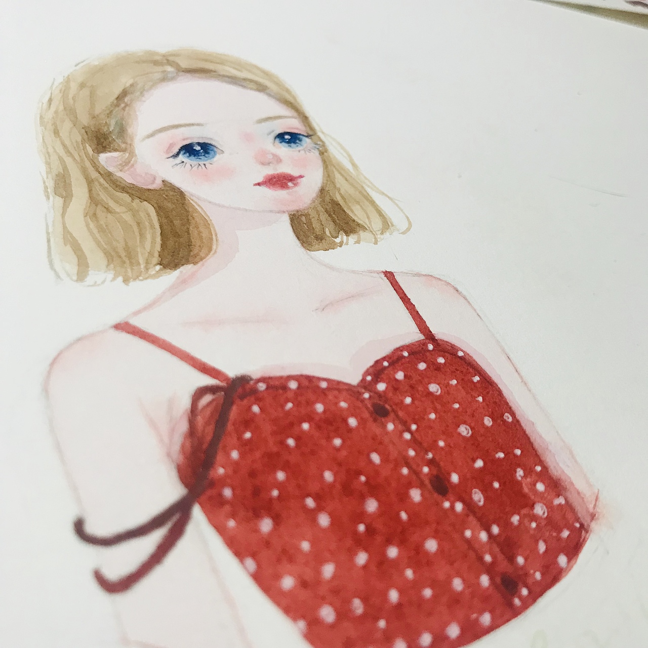 最近喜欢画小姐姐