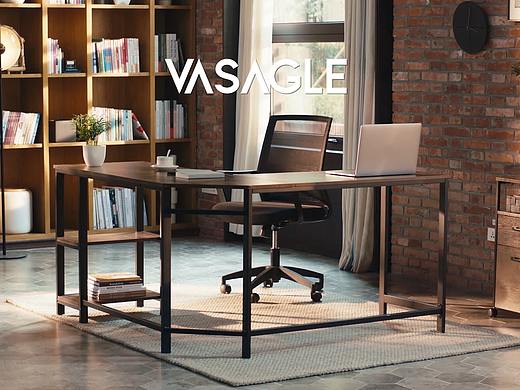 VASAGLE 办公桌/电脑桌系列展示视频