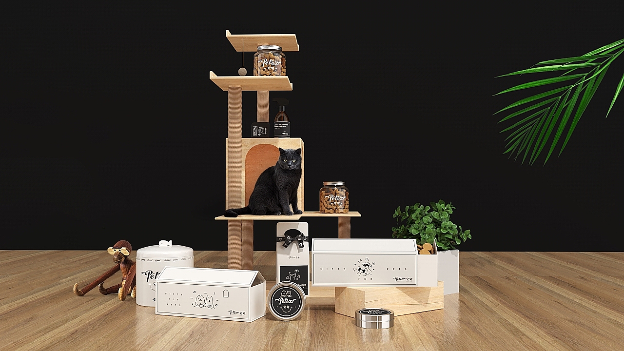 杭州 《它宅 》品牌设计 , 不止是一间宠物酒店。(图ZMTA0ODc0MTA0) - 品牌 - 站酷设计师你好大海品牌设计原创素材 - 站酷ZCOOL