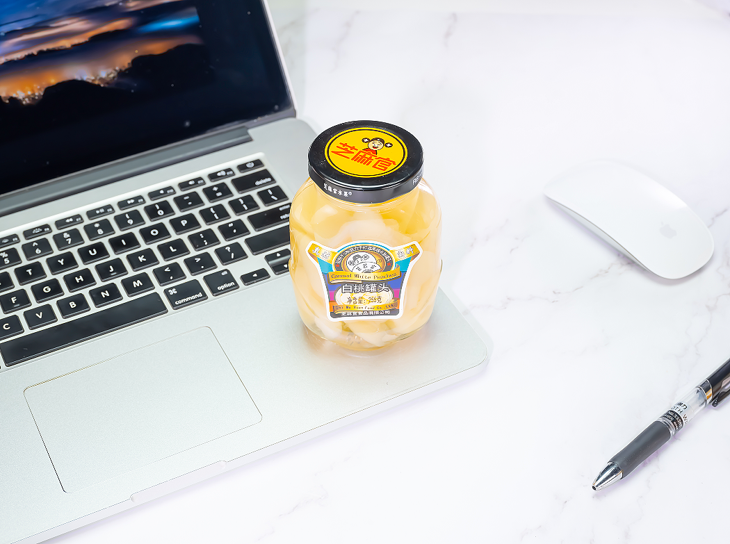 芝麻官水果罐头白桃罐头