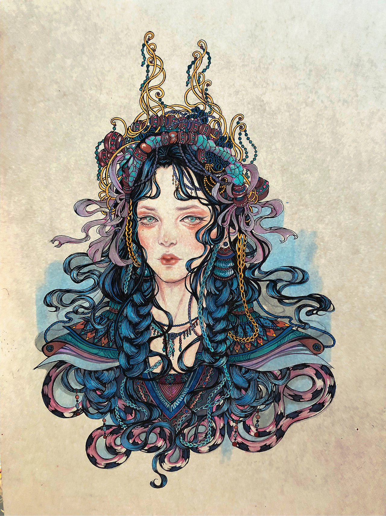 拖拖栖栖(图ZMTY2MjU4MDIw) - 艺术插画 - 站酷设计师蓝斓岚原创素材 - 站酷ZCOOL
