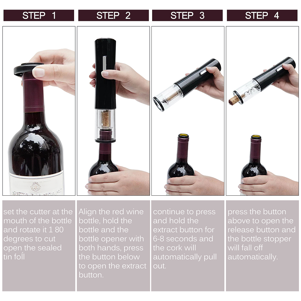 亚马逊主图红酒开瓶器