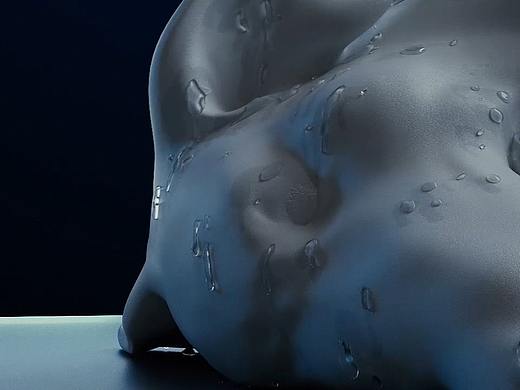 Simulation of falling pig